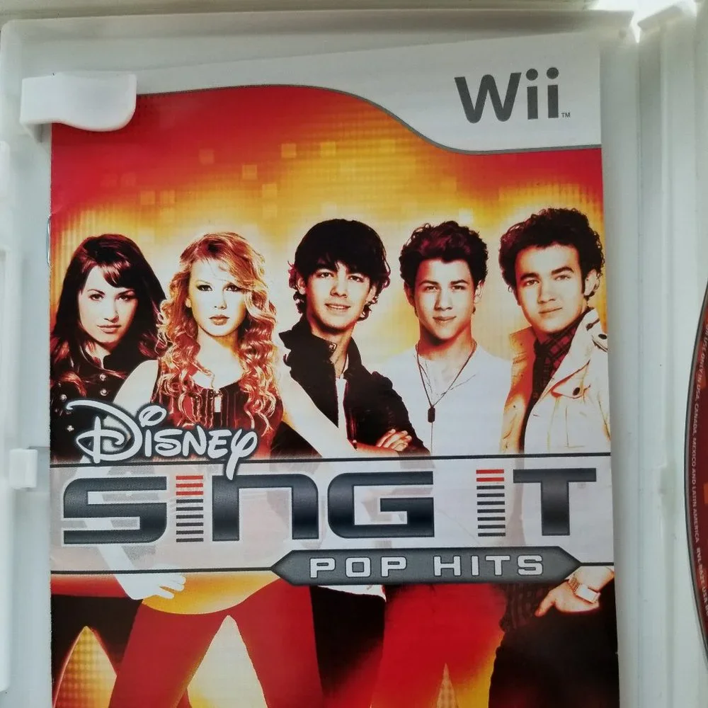 Wii Sing it pop hits